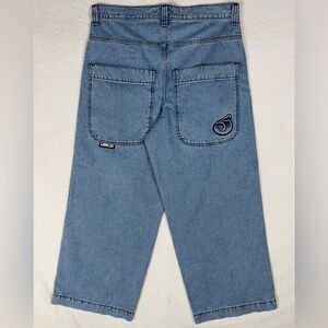 JNCO Twin Cannon 26" Wide Leg Jeans Men's 36*x32‎ Antique Wash Y2K Baggy Skater
